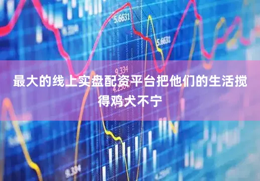 最大的线上实盘配资平台把他们的生活搅得鸡犬不宁